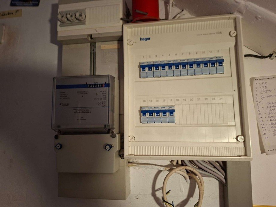 Elektrokasten Einfamilienhaus Schmidthachenbach