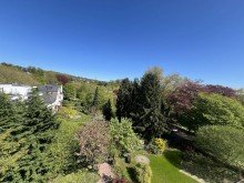 Blick vom Balkon im EG Einmalige Gelegenheit! Repr�sentative Villa als Doppelhaush�lfte in Wuppertal zu verkaufen!