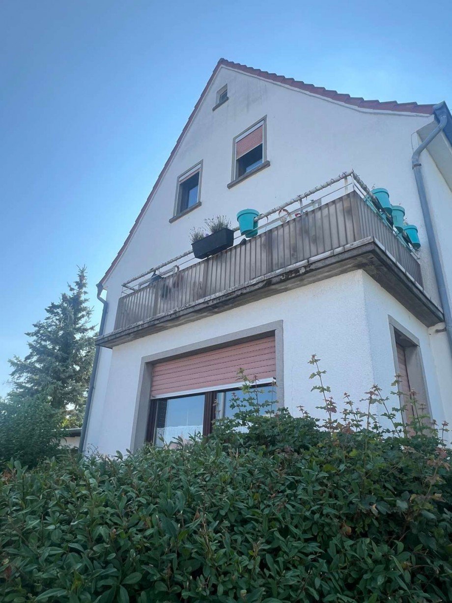 Hausansicht Zweifamilienhaus H�ffelsheim