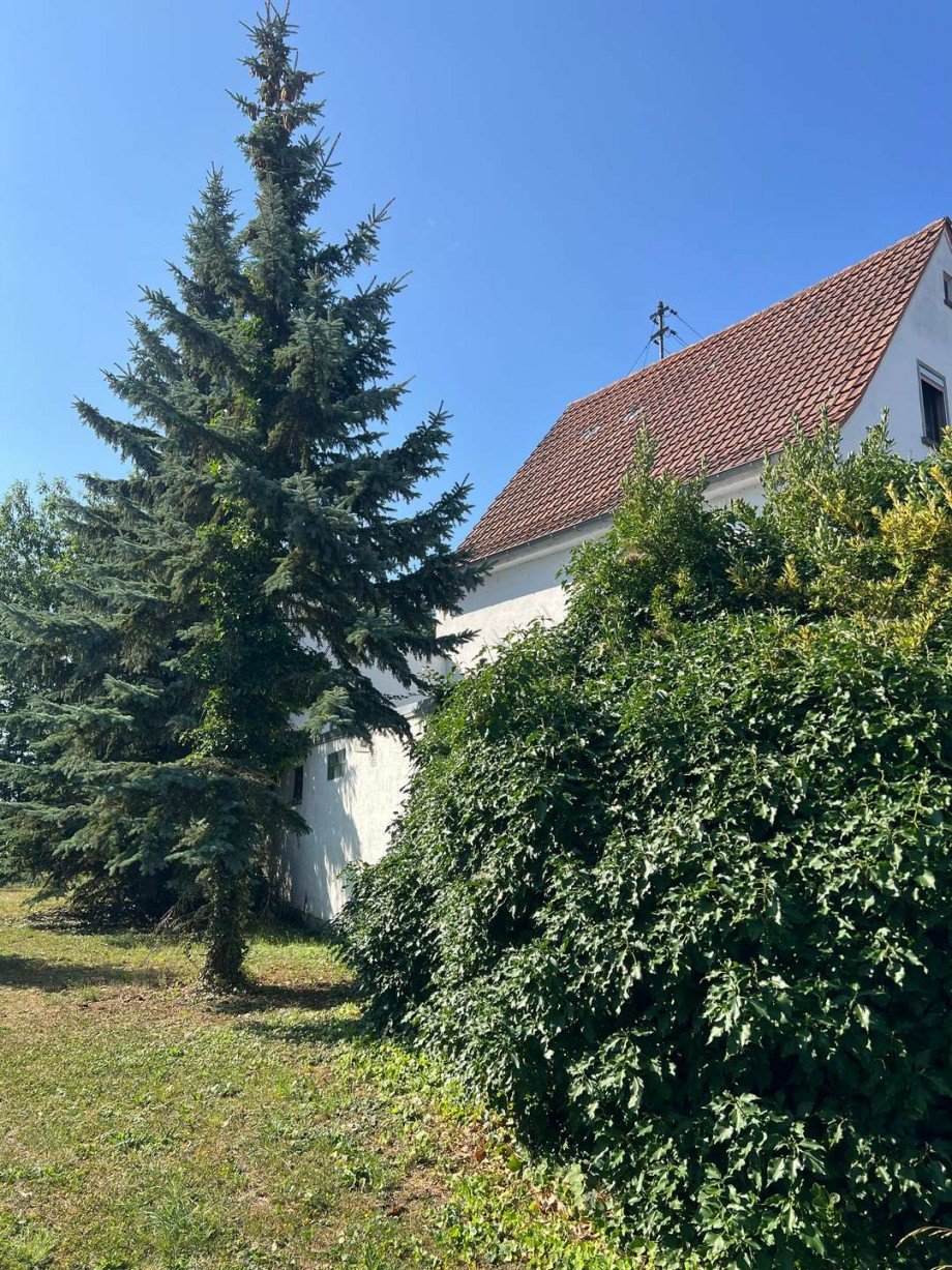 Seitenansicht Zweifamilienhaus H�ffelsheim