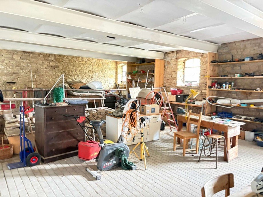 Werkstatt in der Scheune Haus Zotzenheim