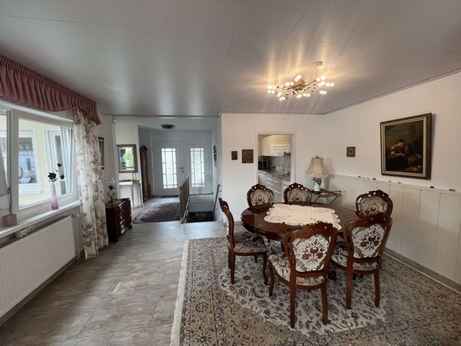 Esszimmer und Diele Bungalow Bad Sobernheim