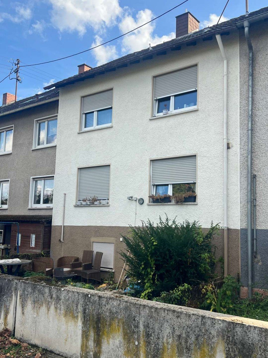 R�ckansicht Reihenmittelhaus Bad Sobernheim