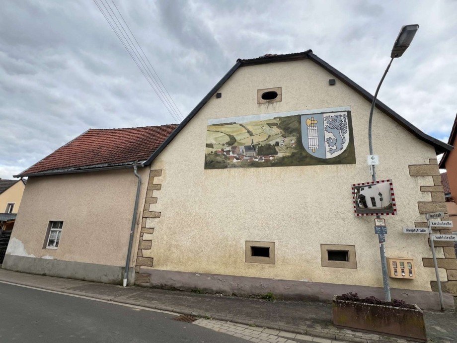 Seitenansicht Nebengeb�ude Einfamilienhaus Breitenheim