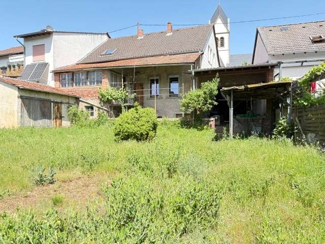 R�ckansicht Einfamilienhaus Bockenau
