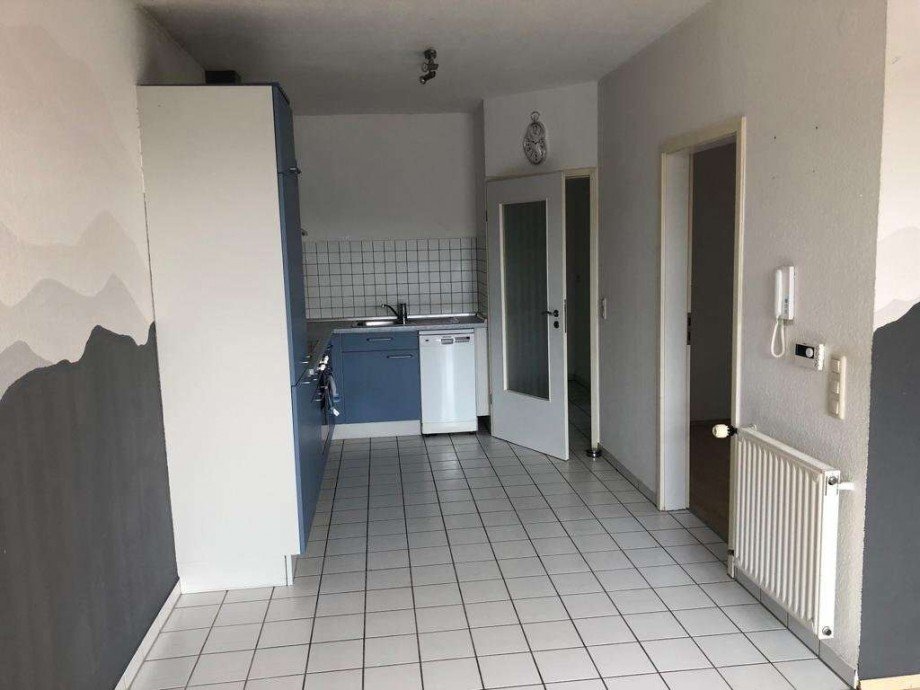 Blick K�che Dachgeschosswohnung Hackenheim