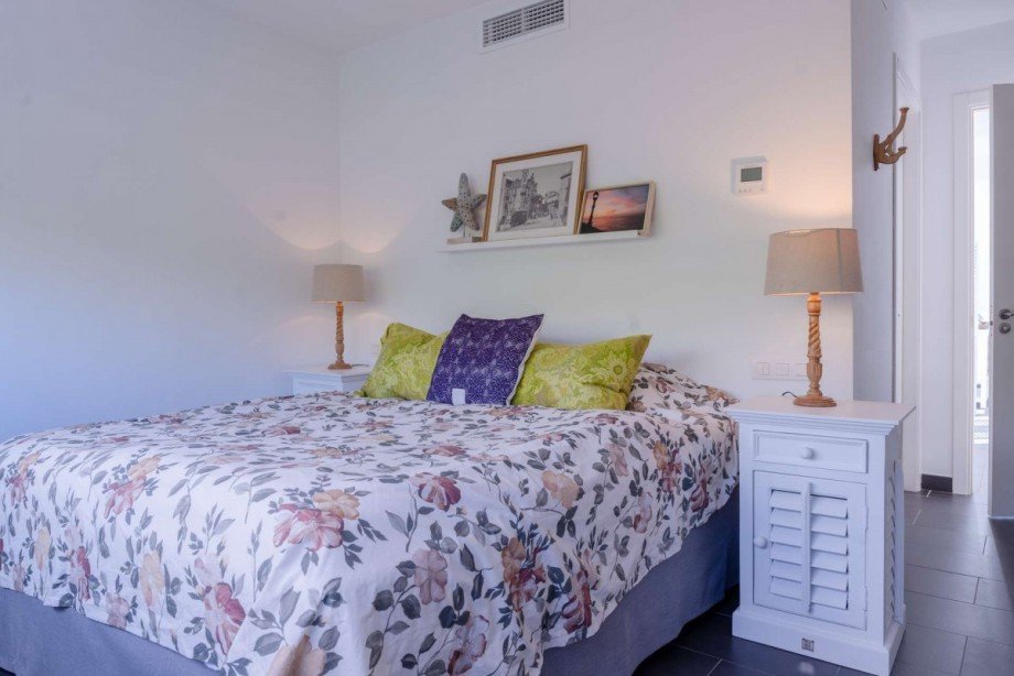 Schlafzimmer Ferienhaus Alcanada / Mallorca