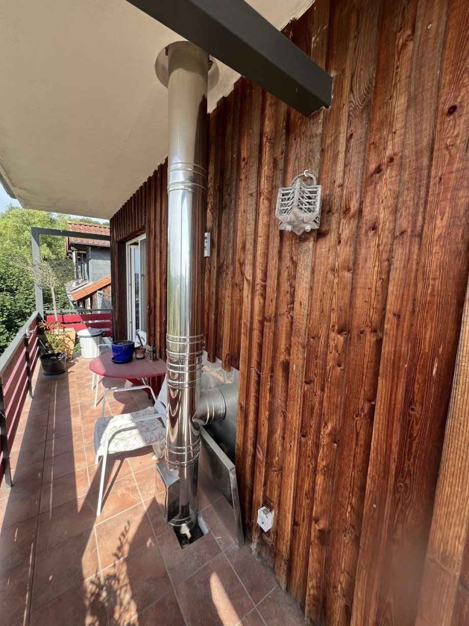 Gro�er Balkon Wohnung Haus Waldb�ckelheim