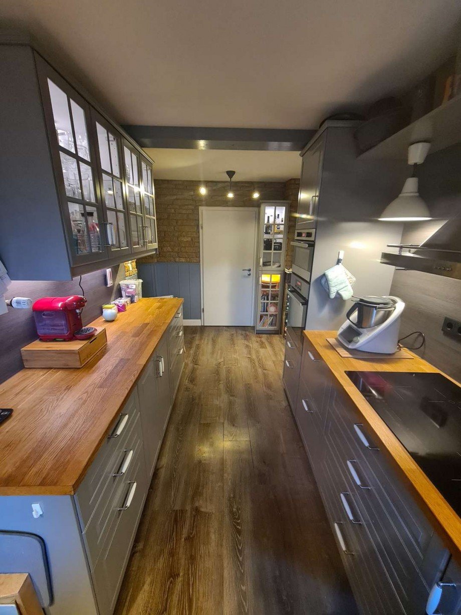 Blick K�che EG im Haupthaus B�ro / Praxis Hargesheim