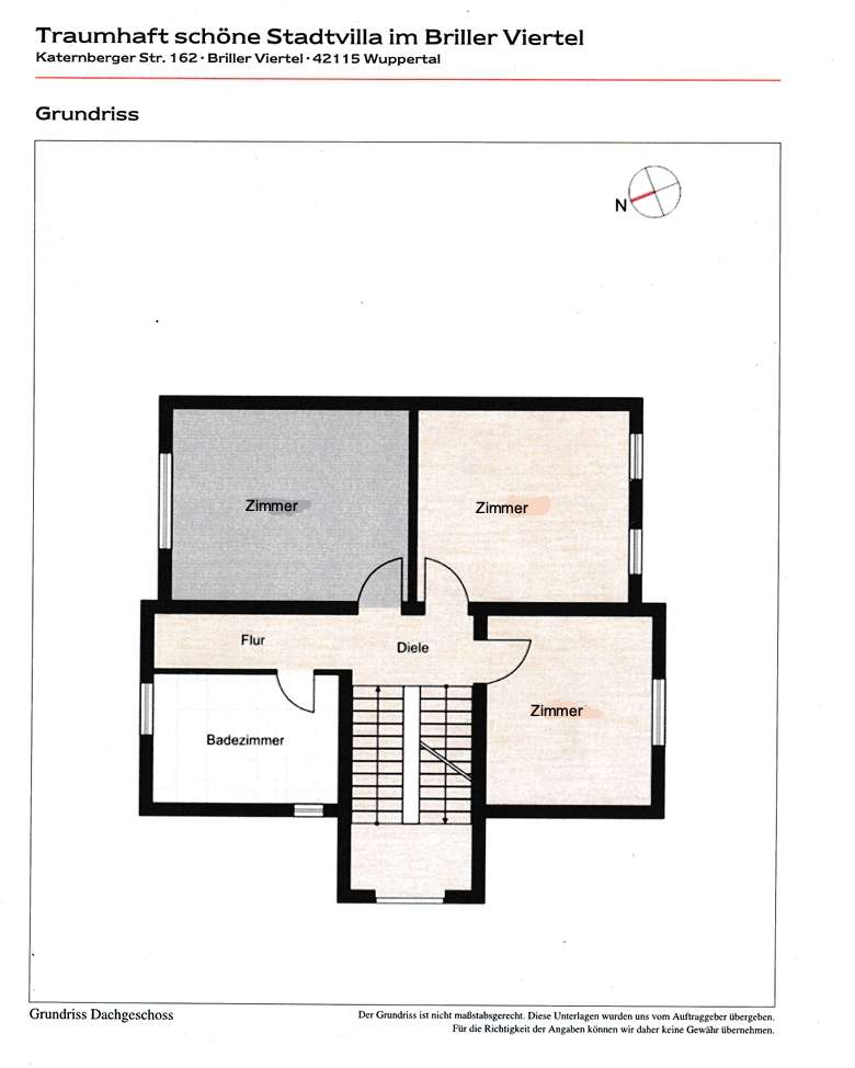 Grundriss Villa Wuppertal