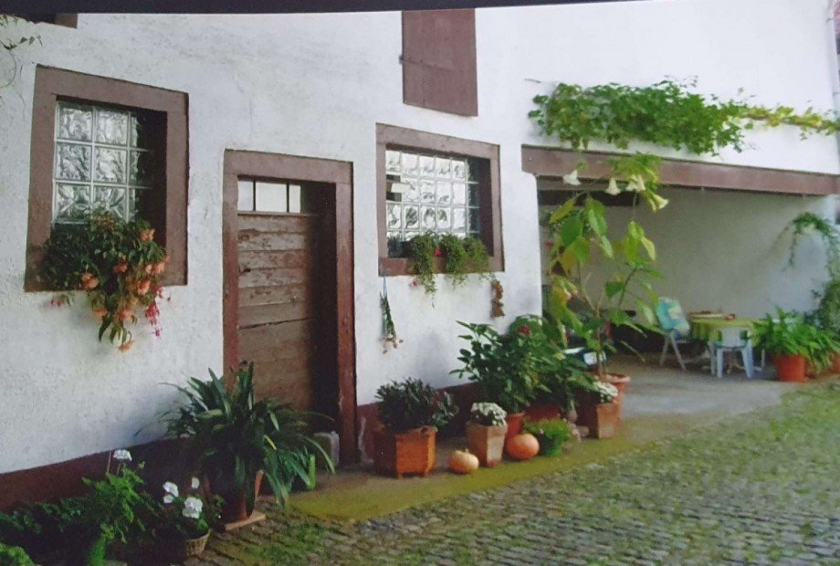 Ansicht Freisitz Bauernhaus Monzingen