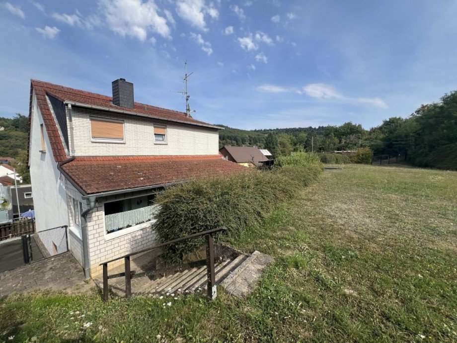 R�cksansicht Einfamilienhaus Lauterecken