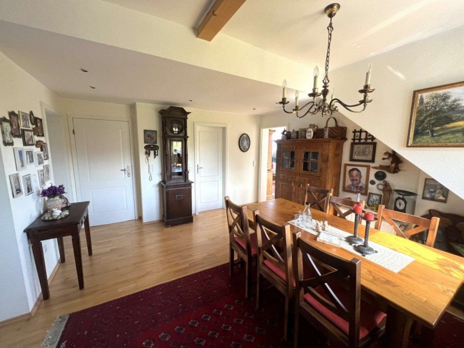 Diele und Esszimmer DG Zweifamilienhaus Meddersheim