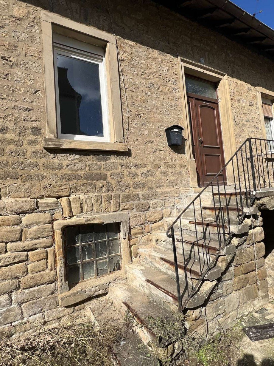 Eingangstreppe Einfamilienhaus Obermoschel