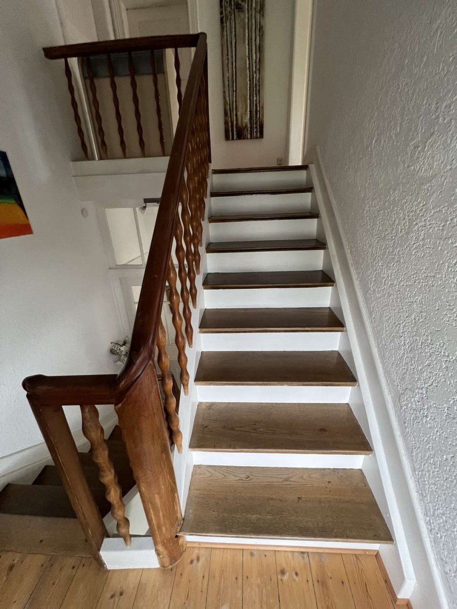 Treppe vom OG ins DG Haus Staudernheim