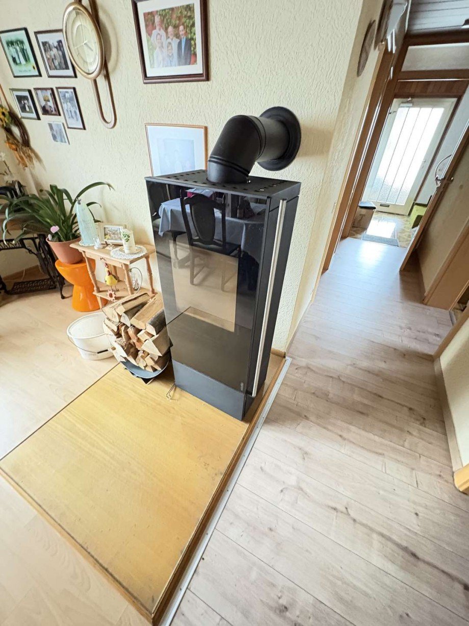 Kaminofen Zweifamilienhaus Boos