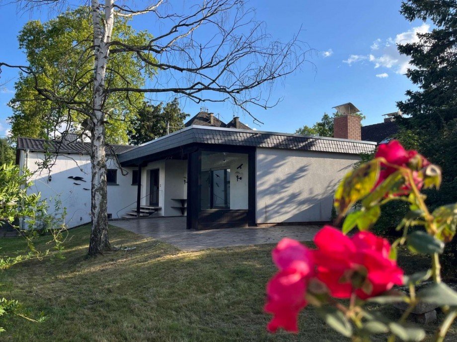 Blick Terrasse Einfamilienhaus Bad Sobernheim