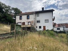 R�ckansicht H�user PREISREDUZIERUNG!2 H�user zu einem Preis mit gro�em Grundst�ck in Randlage von Aschbach zu verkaufen