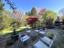 Terrasse im Garten Einmalige Gelegenheit! Repr�sentative Villa als Doppelhaush�lfte in Wuppertal zu verkaufen!
