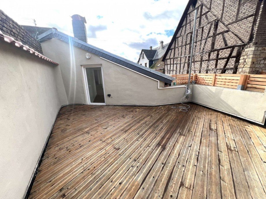 Dachterrasse DG Dachgeschosswohnung Nu�baum