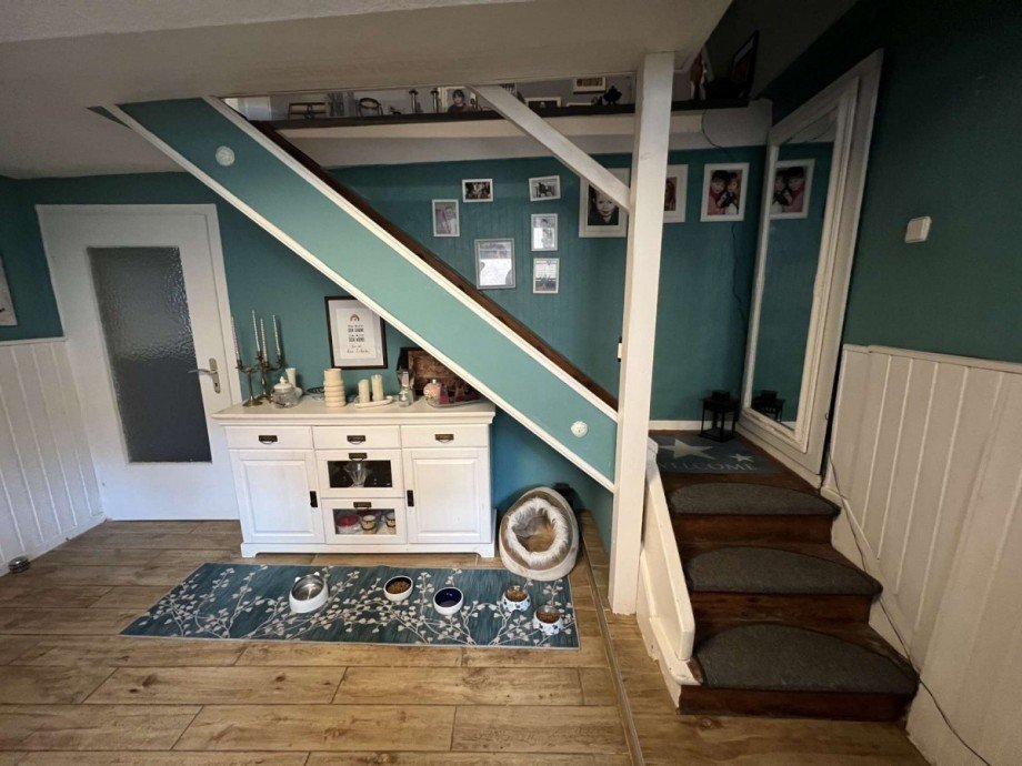 Treppe von EG ins OG Einfamilienhaus Breitenheim