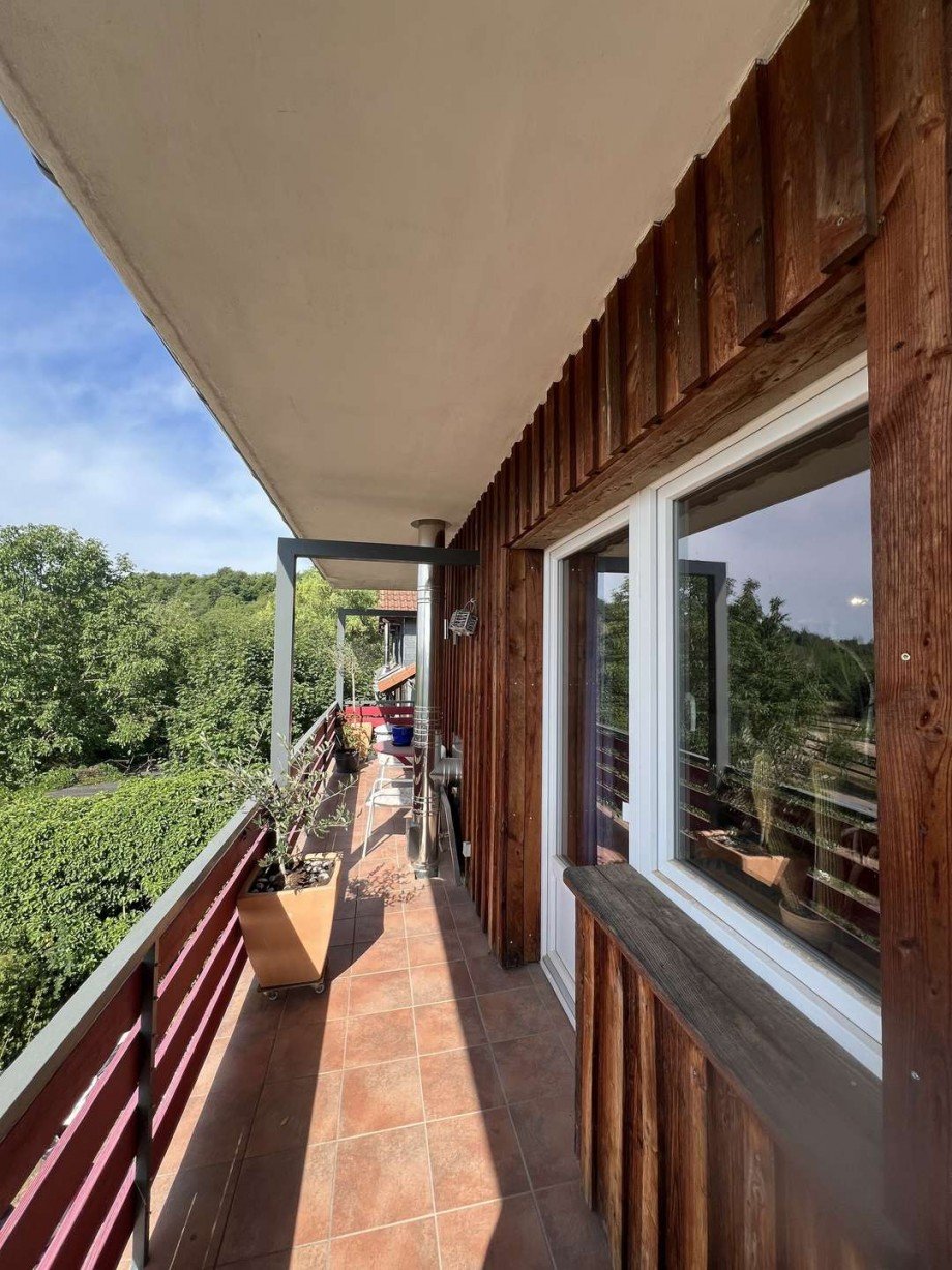 Gro�er Balkon Wohnung Renditeobjekt Waldb�ckelheim