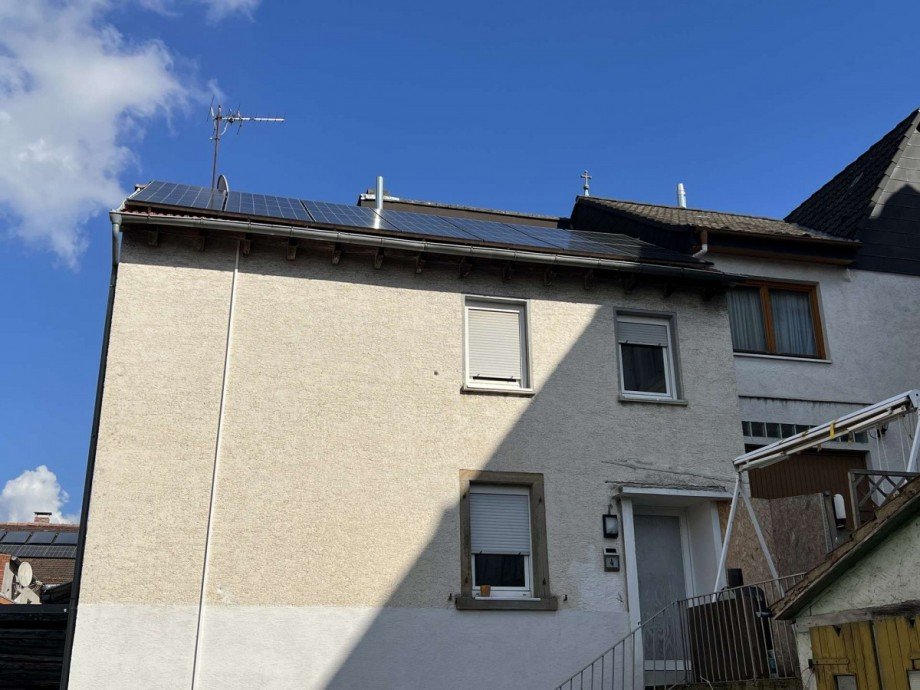 Seitenansicht Hinterhaus Zweifamilienhaus Obermoschel