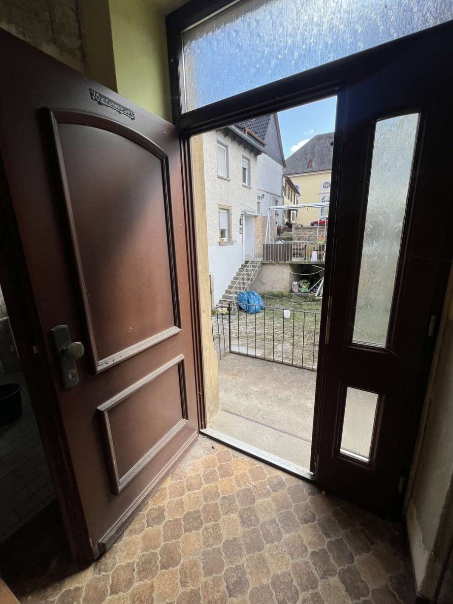 Hauseingang Renditeobjekt Obermoschel