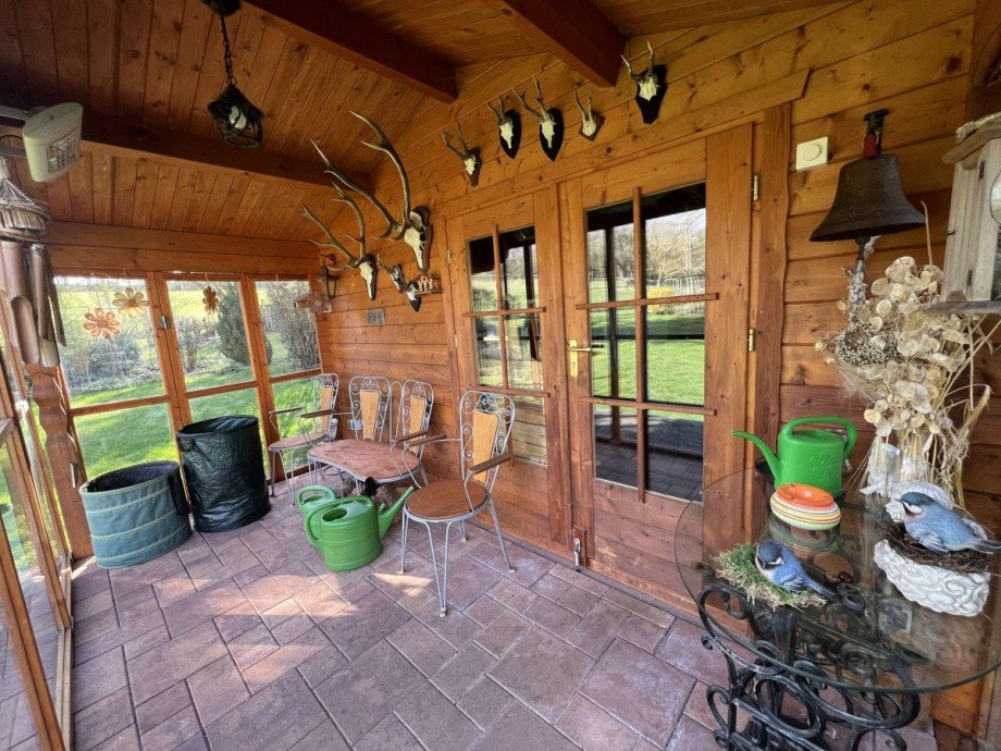 Vorraum von Gartenhaus Zweifamilienhaus Meddersheim