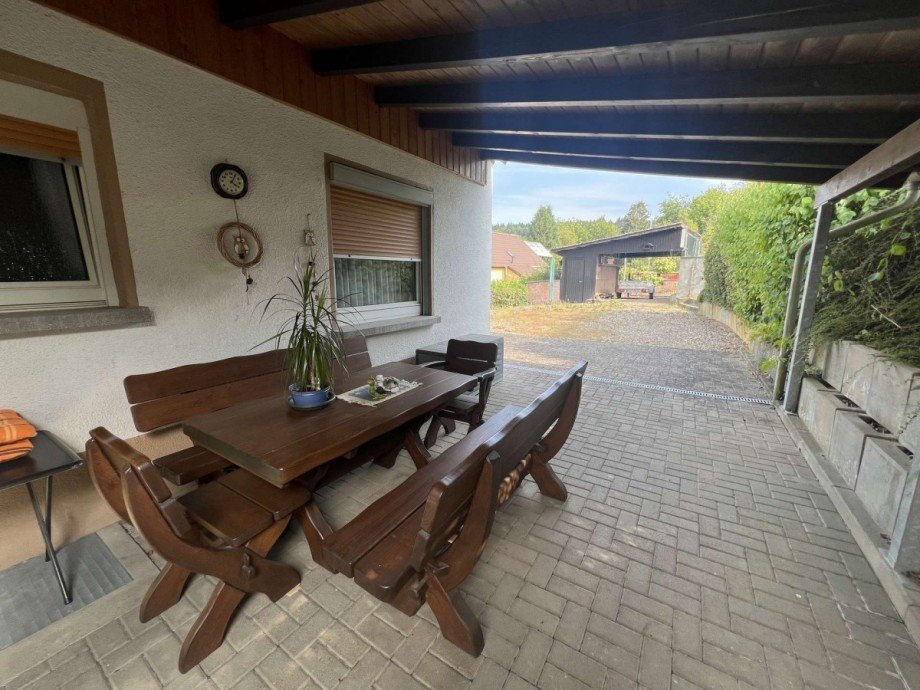 �berdachte Terrasse OG Einfamilienhaus Lauterecken