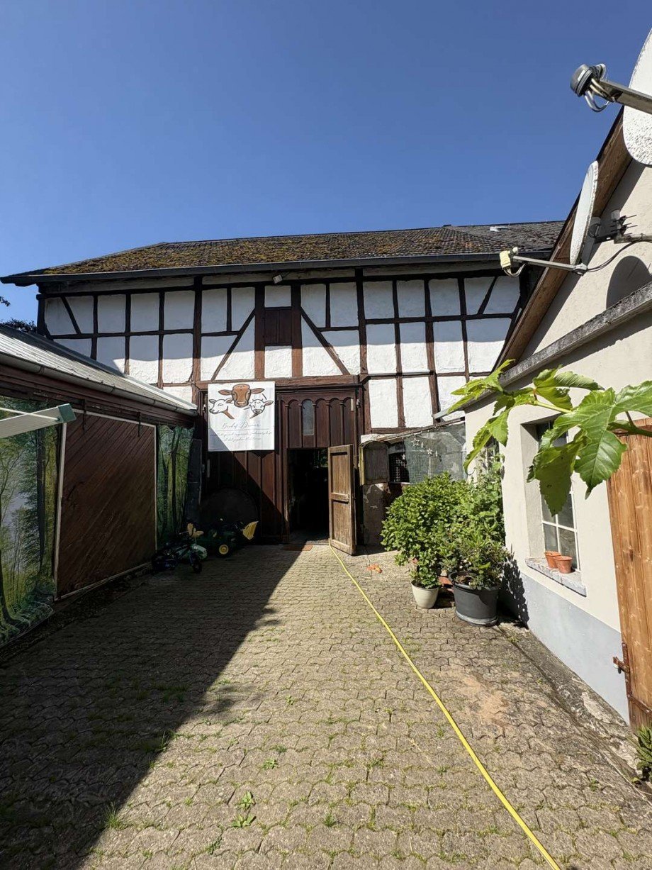 Au�enansicht von der Scheune Haus Schwarzerden